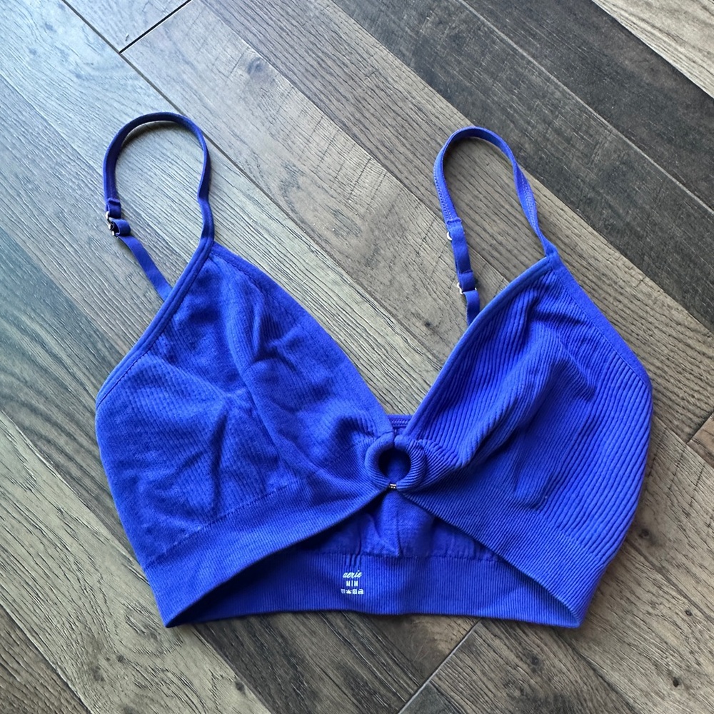 Electric blue Aerie Bralette